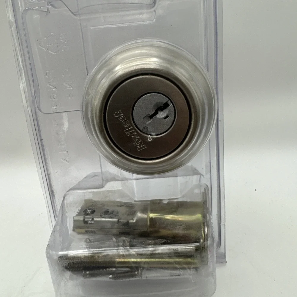KWIKSET 99850-074 SATIN NICKEL‎ DOUBLE CYLINDER DEADBOLT FEATURING SMARTKEY